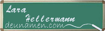 Lara Hellermann Visitenkarte